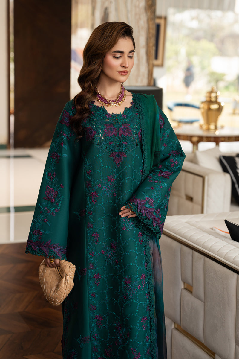 Rangrasiya | Carnation Eid Edit 26 | Keya - Luxury Dress - available at Maria Faisal in UK and USA.