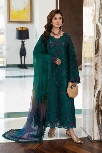 Rangrasiya | Carnation Eid Edit 26 | Keya - Luxury Dress - available at Maria Faisal in UK and USA.