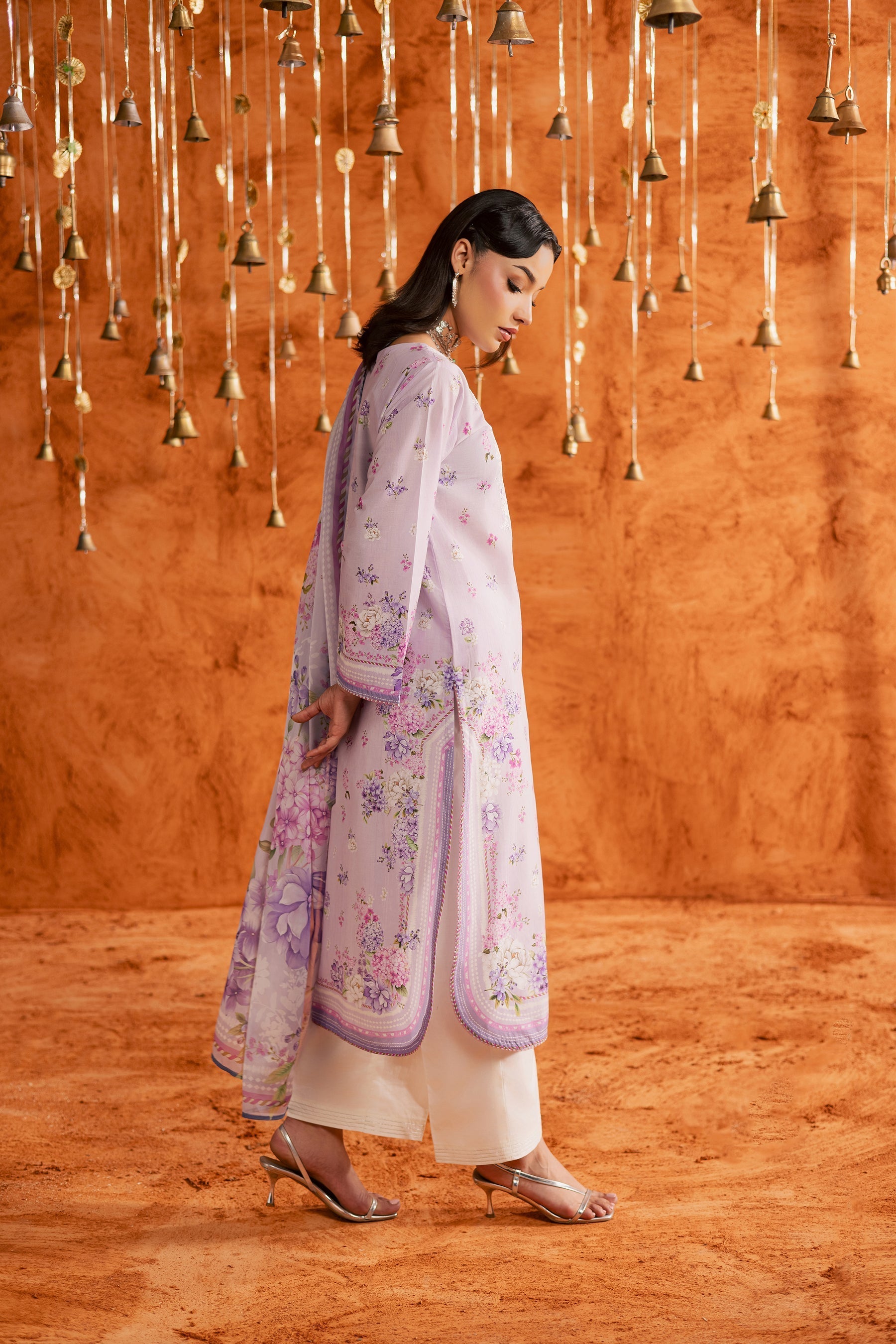 Batik | Festive Eid 26 | Khayaal - Luxury Dress - available at Maria Faisal in UK and USA.