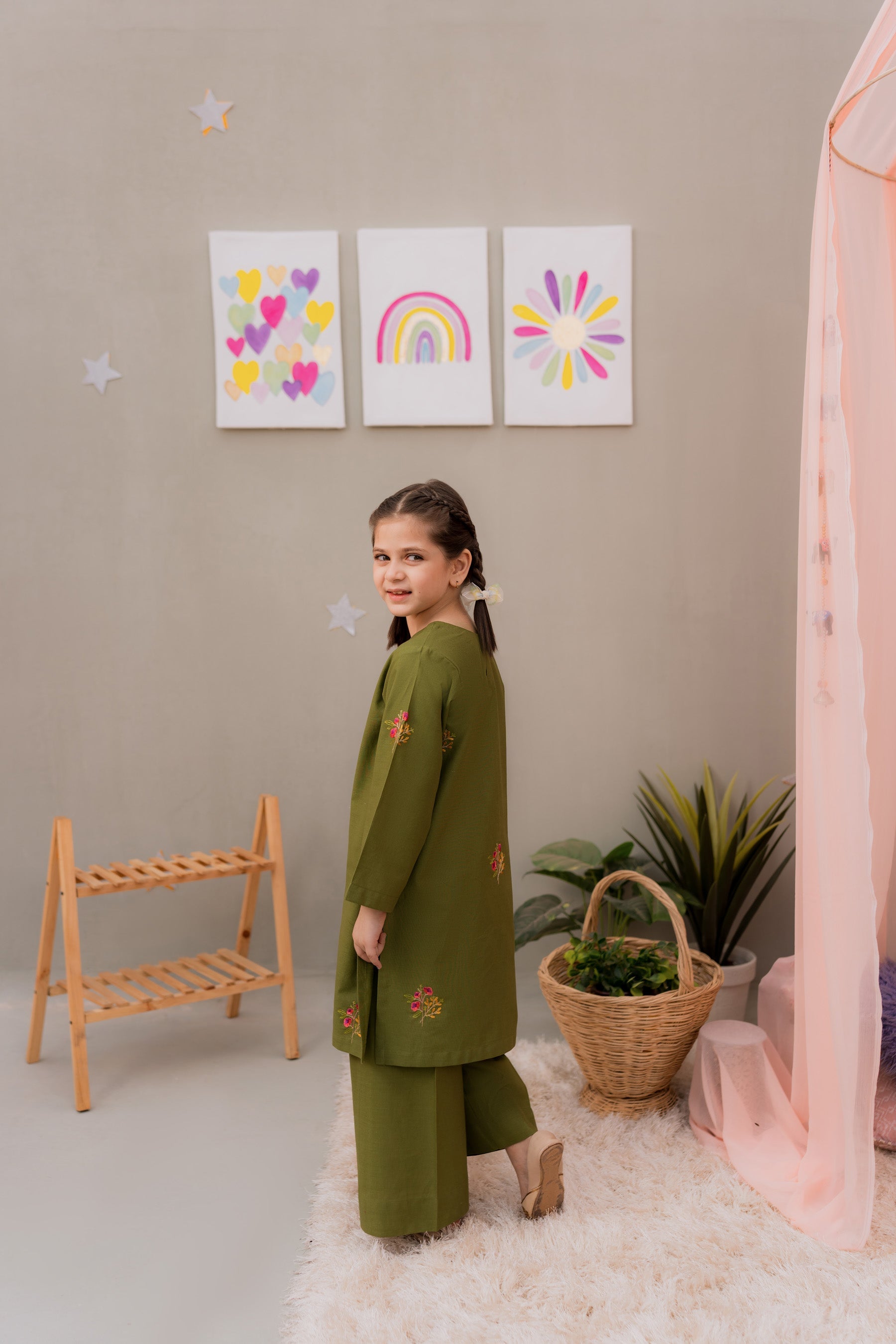 KKG-103 - by Maria Faisal - Registered Vendor of : Kastoor Kids - 100% Original Designer Dress.