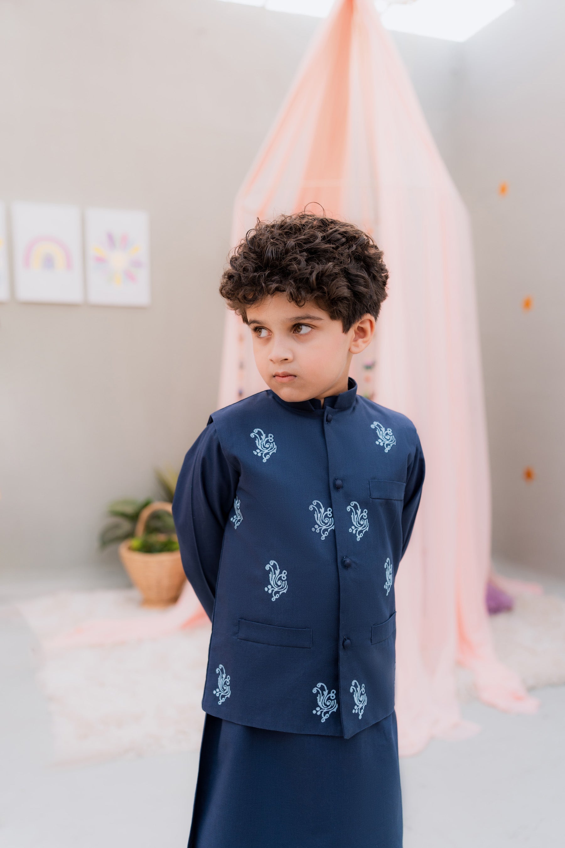 KKB-117 - by Maria Faisal - Registered Vendor of : Kastoor Kids - 100% Original Designer Dress.
