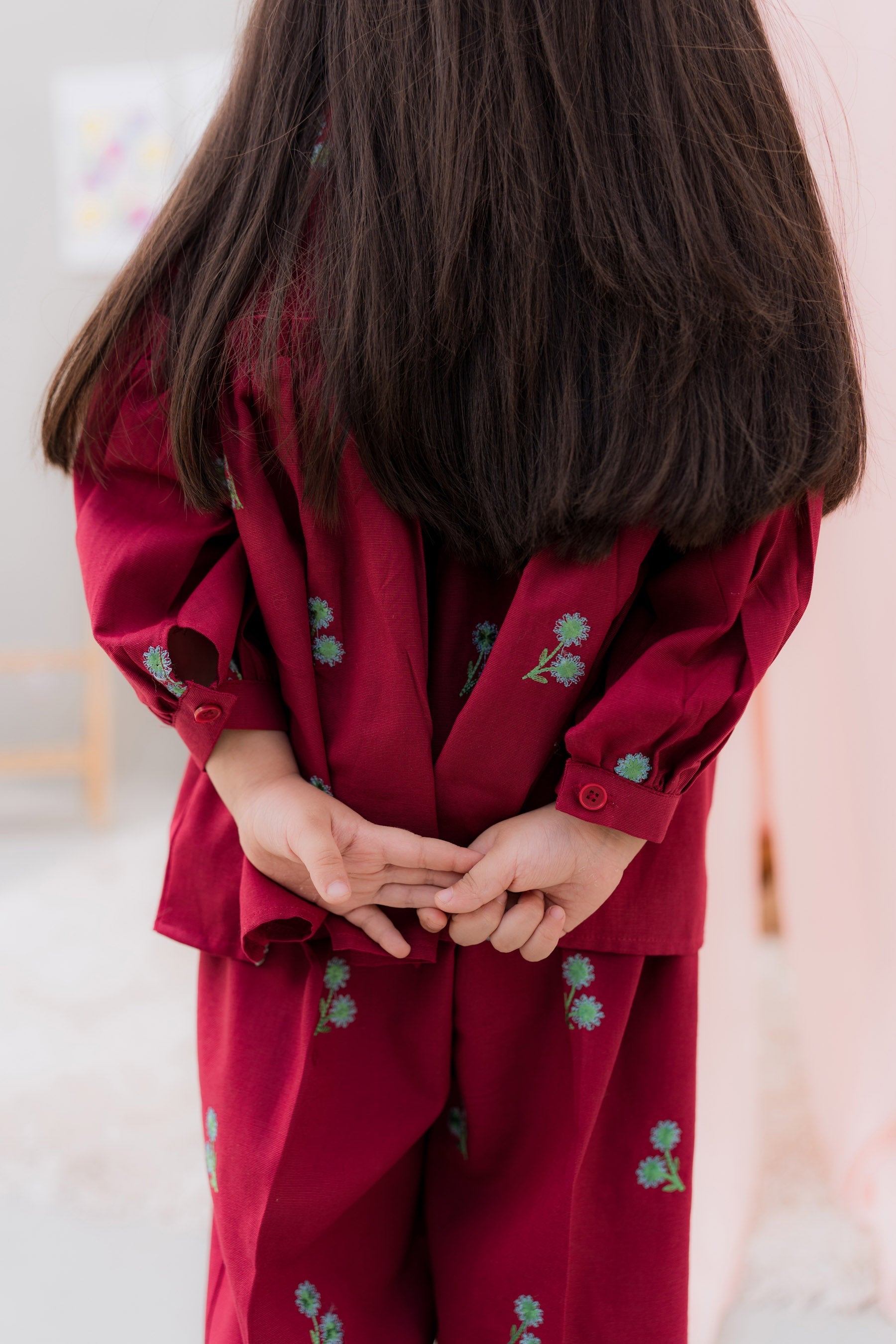 KKG-097 - by Maria Faisal - Registered Vendor of : Kastoor Kids - 100% Original Designer Dress.