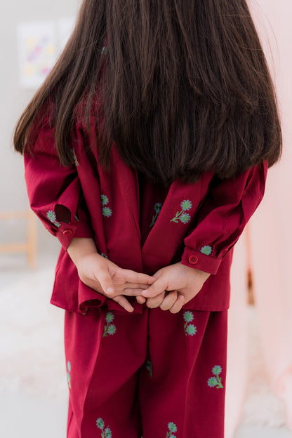 KKG-097 - by Maria Faisal - Registered Vendor of : Kastoor Kids - 100% Original Designer Dress.