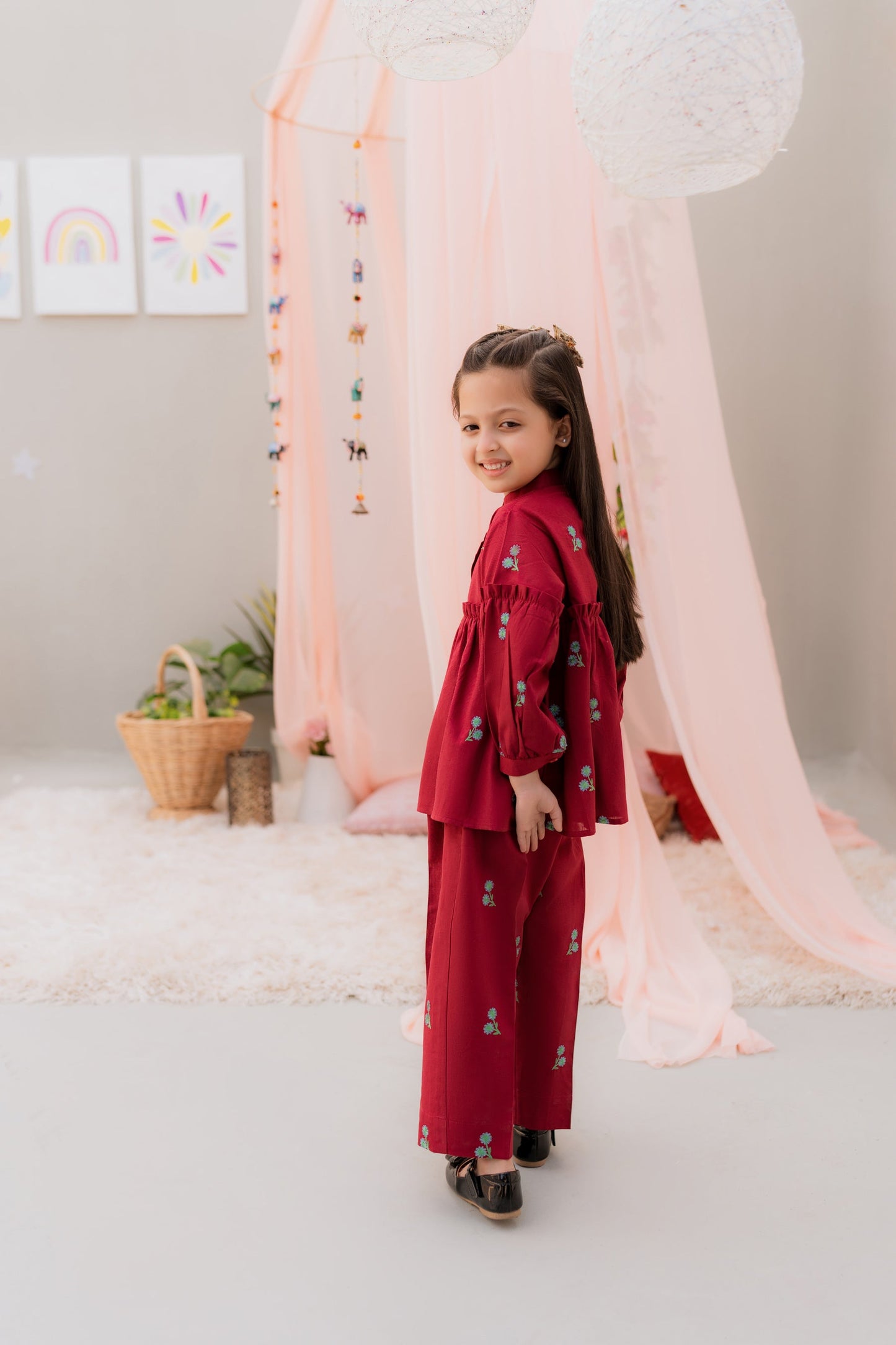 KKG-097 - by Maria Faisal - Registered Vendor of : Kastoor Kids - 100% Original Designer Dress.
