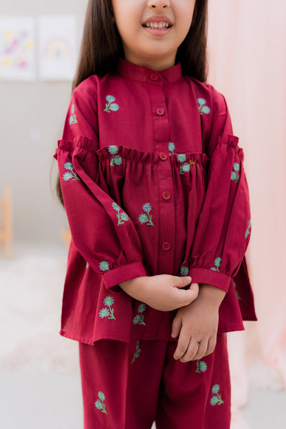 KKG-097 - by Maria Faisal - Registered Vendor of : Kastoor Kids - 100% Original Designer Dress.