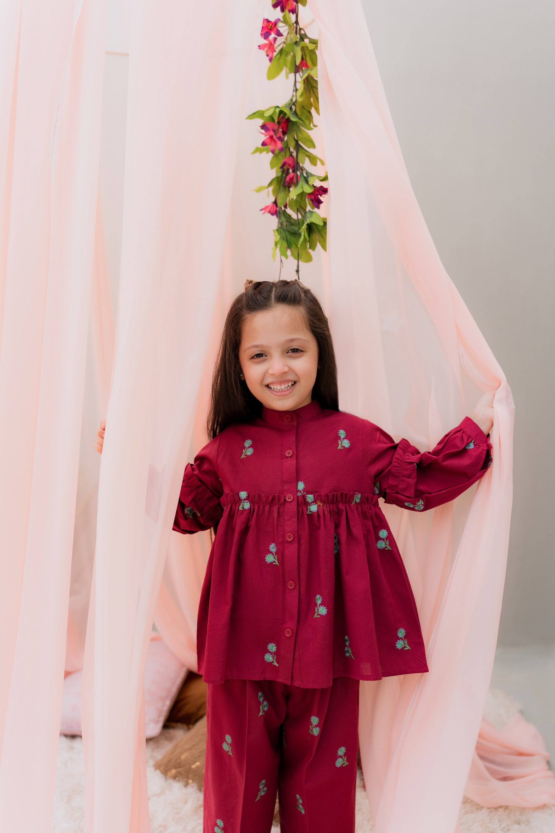 KKG-097 - by Maria Faisal - Registered Vendor of : Kastoor Kids - 100% Original Designer Dress.