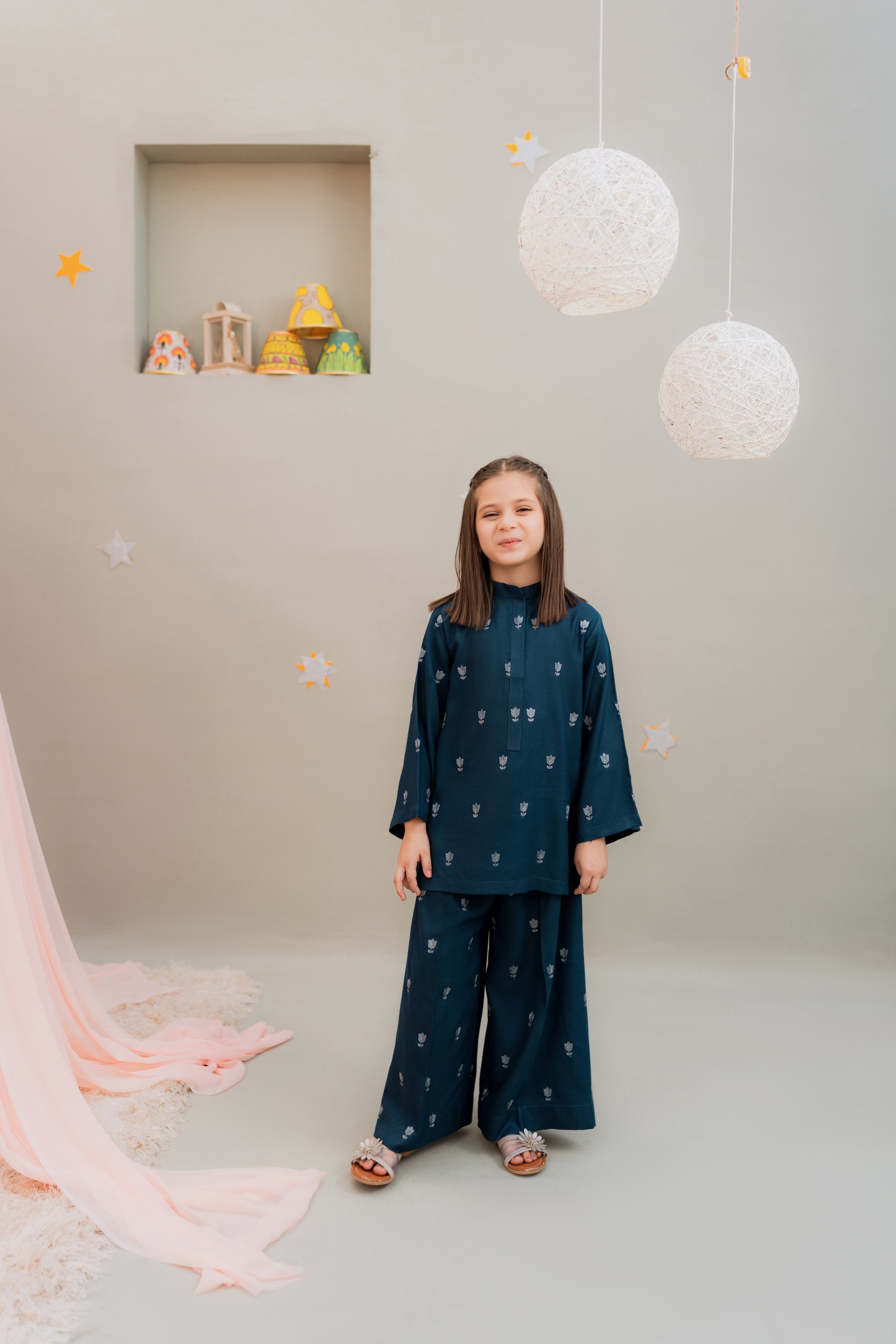 KKG-102 - by Maria Faisal - Registered Vendor of : Kastoor Kids - 100% Original Designer Dress.