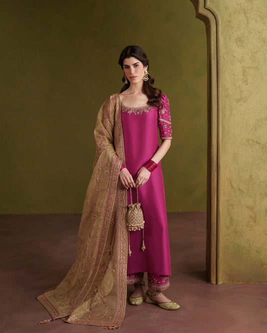 Faiza Saqlain | Lamia Wedding Formals | Kissa - Wedding Dress - available at Maria Faisal in UK and USA.