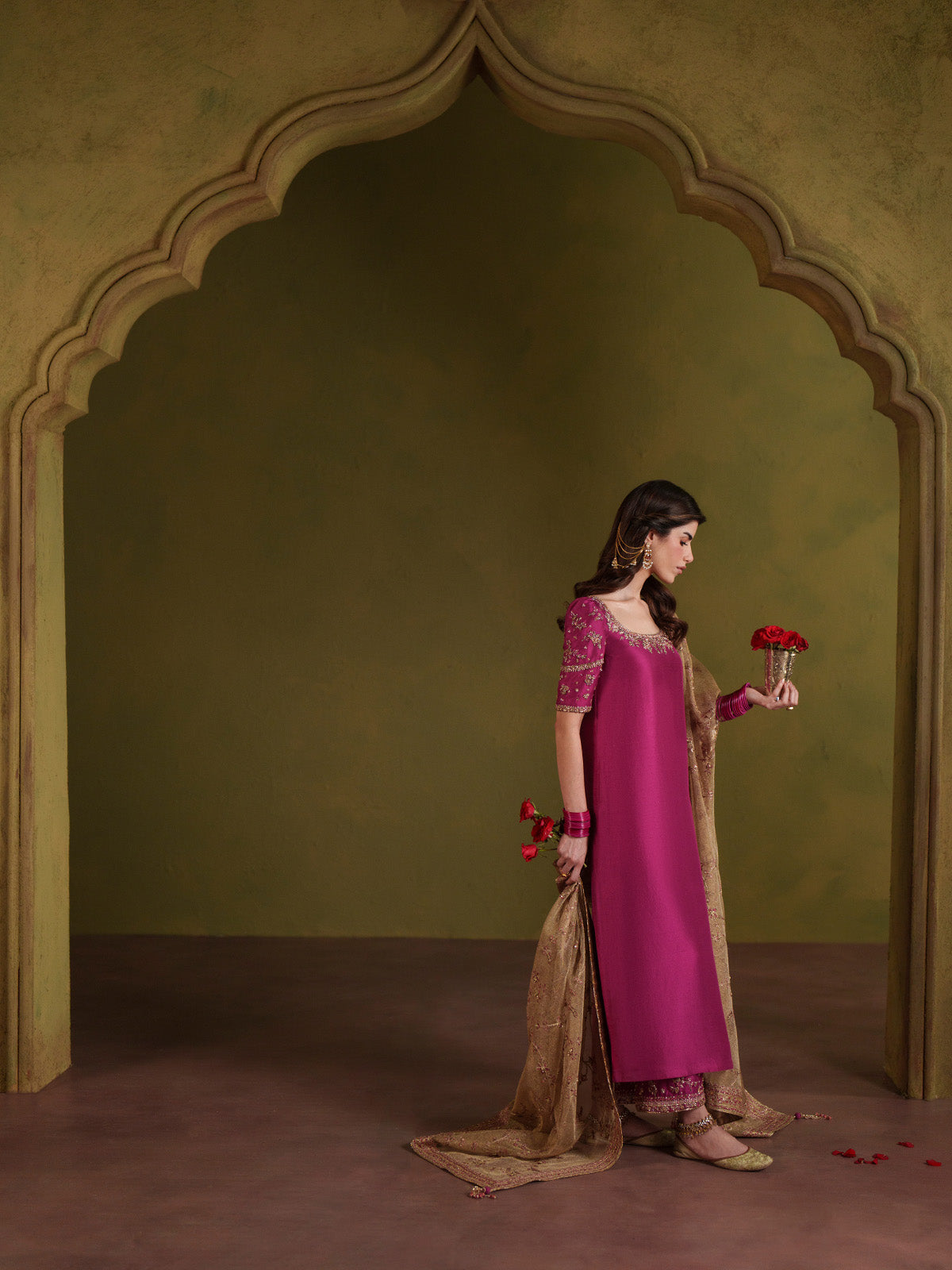 Faiza Saqlain | Lamia Wedding Formals | Kissa - Wedding Dress - available at Maria Faisal in UK and USA.