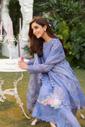 Sobia Nazir | Luxury Lawn 25 | 10B - Designer Dress with Intricate embroidery and embellishments. Shop elegent wedding dress at Maria Faisal.