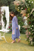Sobia Nazir | Luxury Lawn 25 | 10B - Designer Dress with Intricate embroidery and embellishments. Shop elegent wedding dress at Maria Faisal.