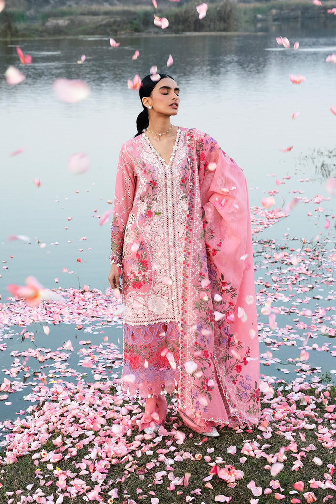 Sana Safinaz | Luxury Lawn 26 | S-08 - Luxury Dress - available at Maria Faisal in UK and USA.