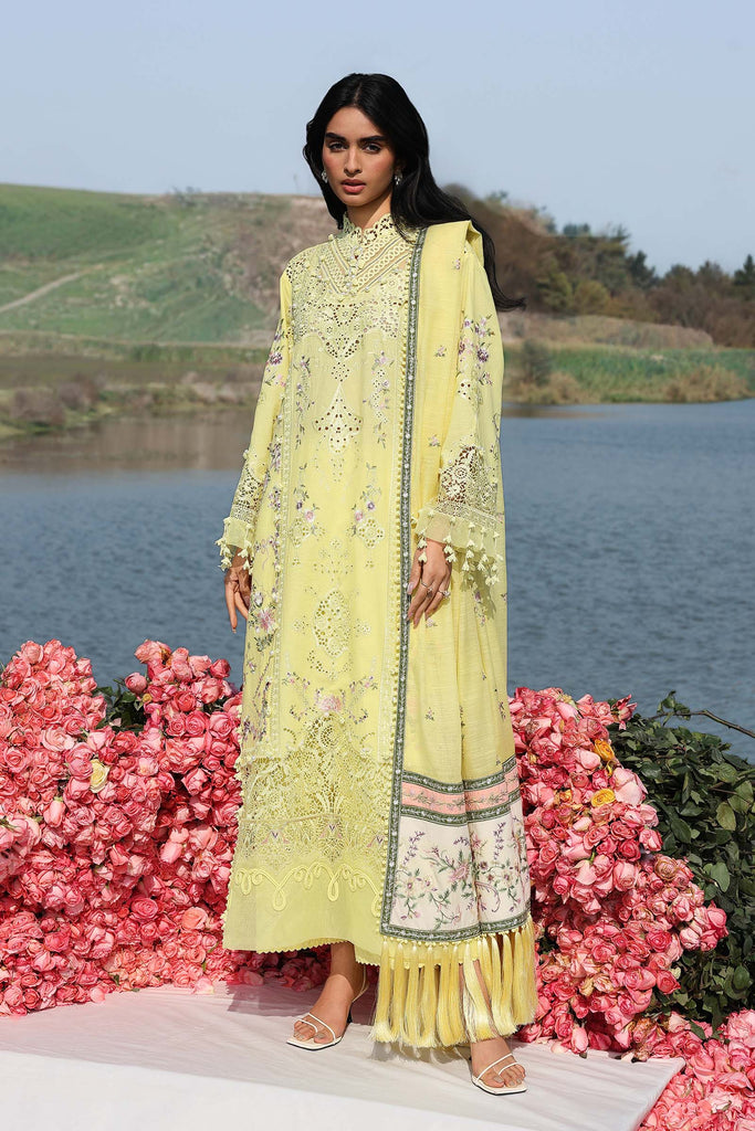 Sana Safinaz | Luxury Lawn 26 | S-07 - Luxury Dress - available at Maria Faisal in UK and USA.