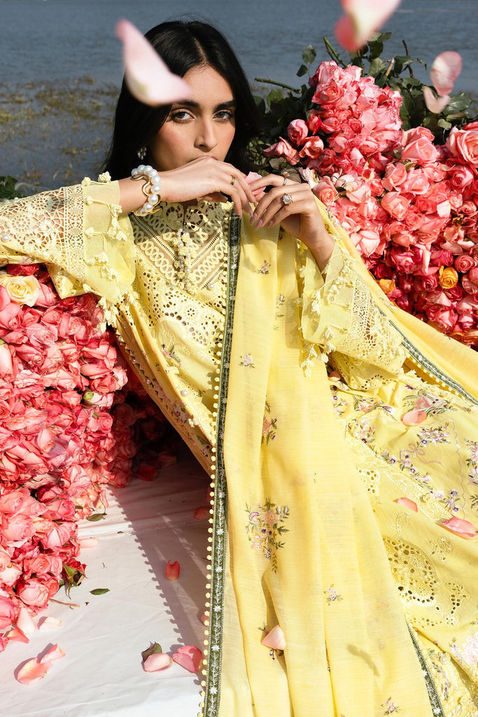 Sana Safinaz | Luxury Lawn 26 | S-07 - Luxury Dress - available at Maria Faisal in UK and USA.
