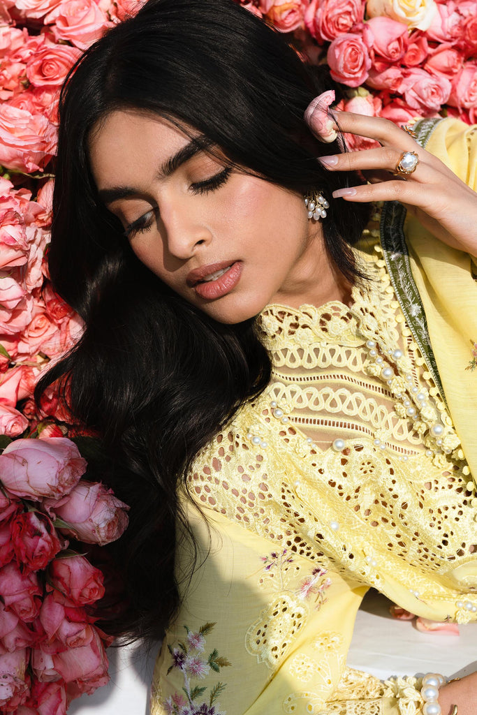 Sana Safinaz | Luxury Lawn 26 | S-07 - Luxury Dress - available at Maria Faisal in UK and USA.