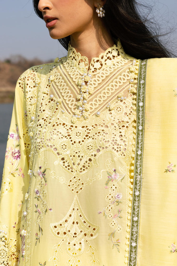 Sana Safinaz | Luxury Lawn 26 | S-07 - Luxury Dress - available at Maria Faisal in UK and USA.