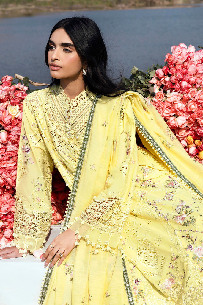 Sana Safinaz | Luxury Lawn 26 | S-07 - Luxury Dress - available at Maria Faisal in UK and USA.
