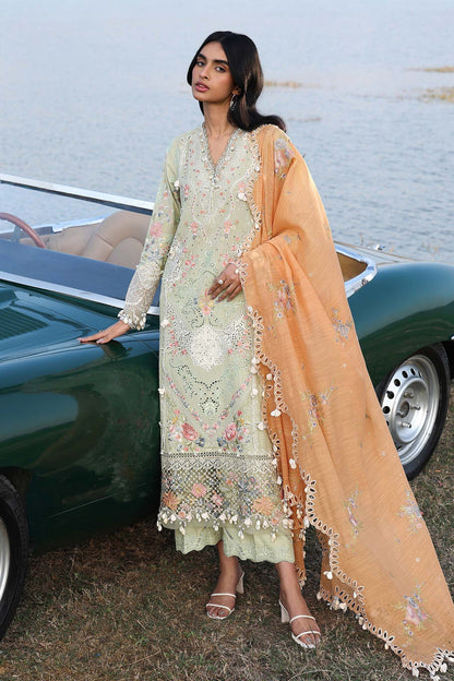 Sana Safinaz | Luxury Lawn 26 | S-06 - Luxury Dress - available at Maria Faisal in UK and USA.