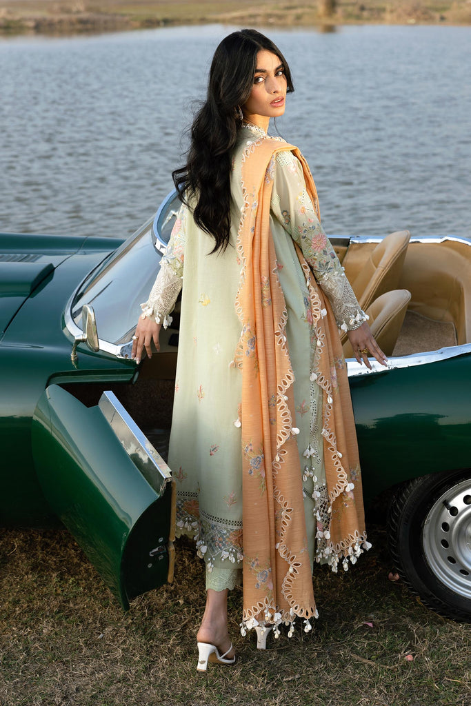 Sana Safinaz | Luxury Lawn 26 | S-06 - Luxury Dress - available at Maria Faisal in UK and USA.