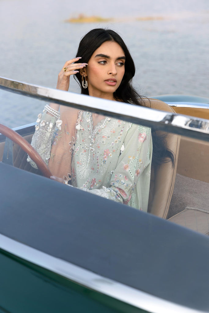 Sana Safinaz | Luxury Lawn 26 | S-06 - Luxury Dress - available at Maria Faisal in UK and USA.