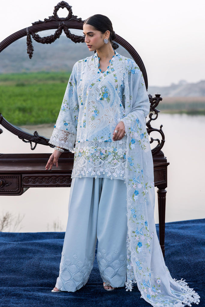 Sana Safinaz | Luxury Lawn 26 | S-0 4 - Luxury Dress - available at Maria Faisal in UK and USA.