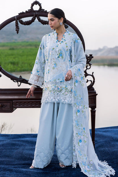 Sana Safinaz | Luxury Lawn 26 | S-0 4 - Luxury Dress - available at Maria Faisal in UK and USA.