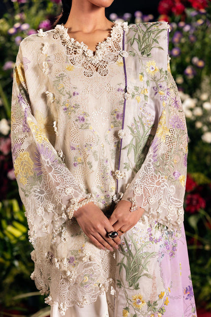 Sana Safinaz | Luxury Lawn 26 | S-02 - Luxury Dress - available at Maria Faisal in UK and USA.