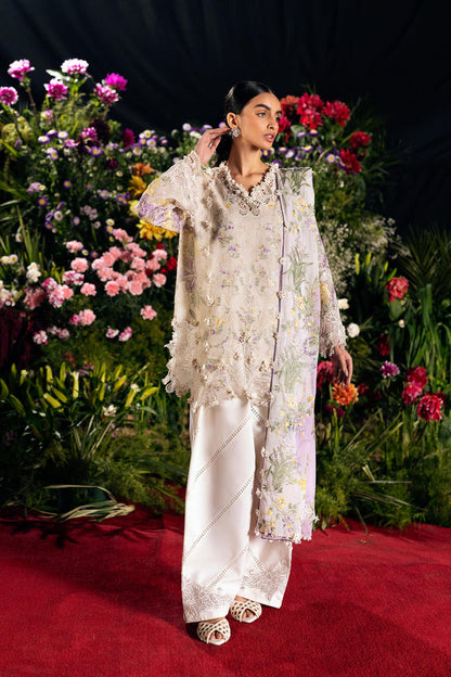Sana Safinaz | Luxury Lawn 26 | S-02 - Luxury Dress - available at Maria Faisal in UK and USA.