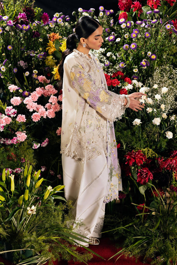 Sana Safinaz | Luxury Lawn 26 | S-02 - Luxury Dress - available at Maria Faisal in UK and USA.