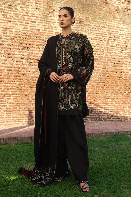 Zara Shahjahan | Winter 24 |  LALEH-D4 - Designer Dress with Intricate embroidery and embellishments. Shop elegent wedding dress at Maria Faisal.