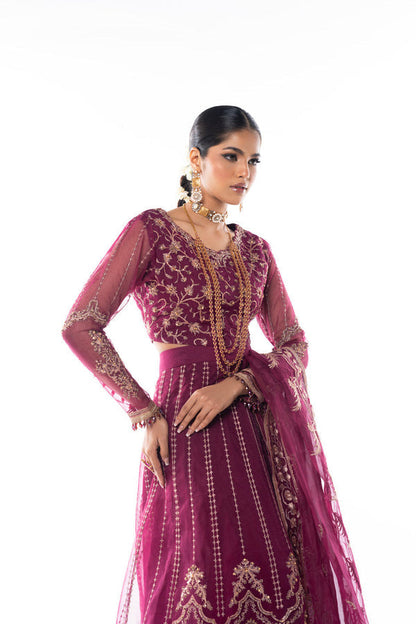 Al Karam | Luxe Formals | RTS | SHIRT, LINING, TROUSER & DUPATTA M - Ladies Clothes - Maria Faisal