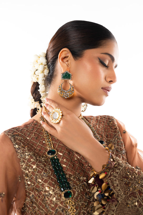 Al Karam | Luxe Formals | RTS | SHIRT, LINING, TROUSER & DUPATTA D - Ladies Clothes - Maria Faisal