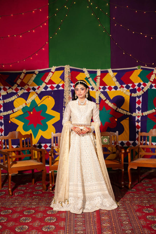 Al Karam | Luxe Formals | RTS | SHIRT, LINING, TROUSER & DUPATTA N - Ladies Clothes - Maria Faisal