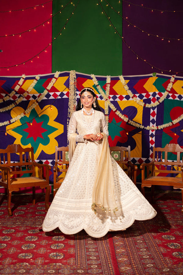 Al Karam | Luxe Formals | RTS | SHIRT, LINING, TROUSER & DUPATTA N - Ladies Clothes - Maria Faisal