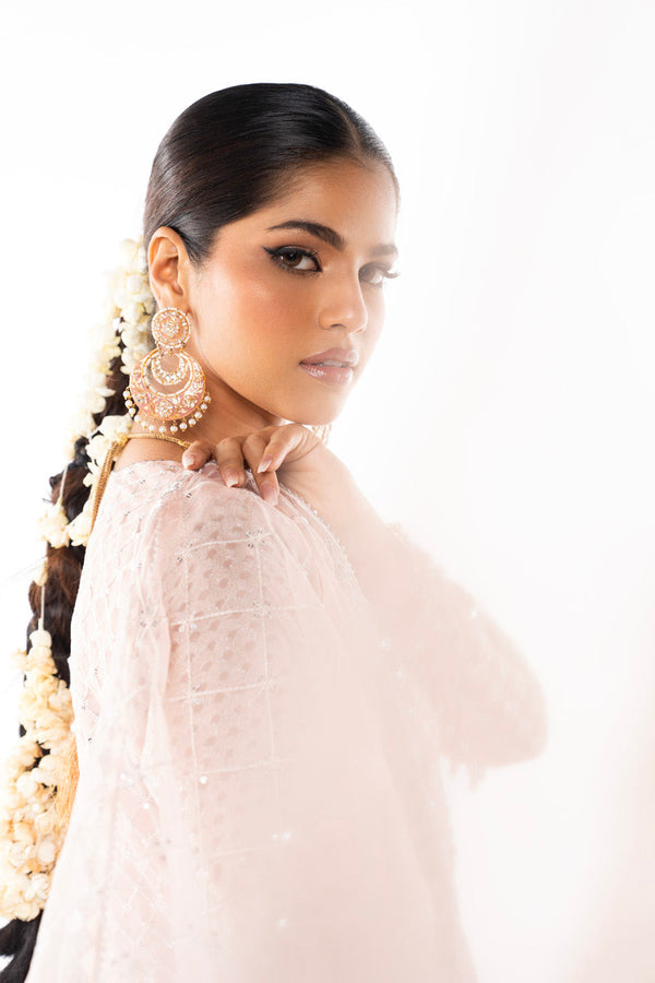 Al Karam | Luxe Formals | RTS | SHIRT, LINING, TROUSER & DUPATTA O - Ladies Clothes - Maria Faisal