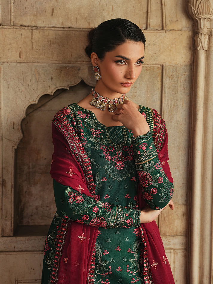 Gulaal | Maisone Luxury Lawn | Selore - Luxury Dress - available at Maria Faisal in UK and USA.