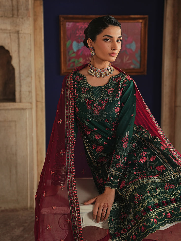 Gulaal | Maisone Luxury Lawn | Selore - Luxury Dress - available at Maria Faisal in UK and USA.