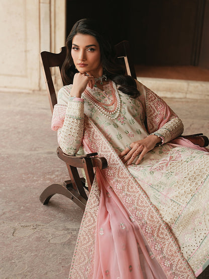 Gulaal | Maisone Luxury Lawn | Noirea - Luxury Dress - available at Maria Faisal in UK and USA.