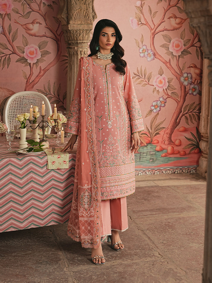 Gulaal | Maisone Luxury Lawn | Selvara - Luxury Dress - available at Maria Faisal in UK and USA.