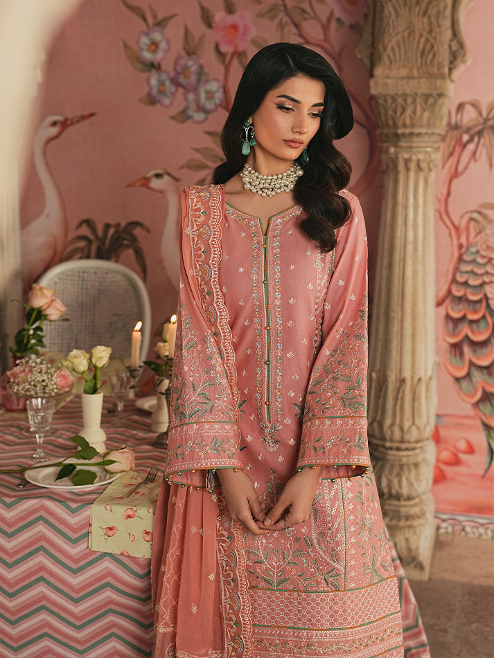 Gulaal | Maisone Luxury Lawn | Selvara - Luxury Dress - available at Maria Faisal in UK and USA.