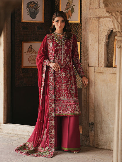 Gulaal | Maisone Luxury Lawn | Mirevra - Luxury Dress - available at Maria Faisal in UK and USA.