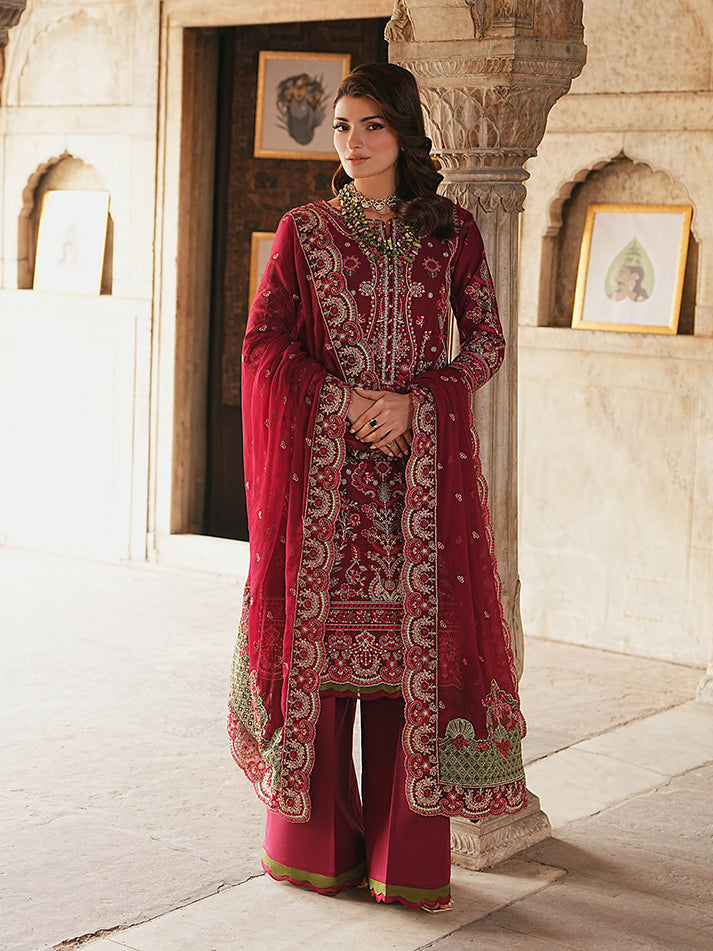Gulaal | Maisone Luxury Lawn | Mirevra - Luxury Dress - available at Maria Faisal in UK and USA.