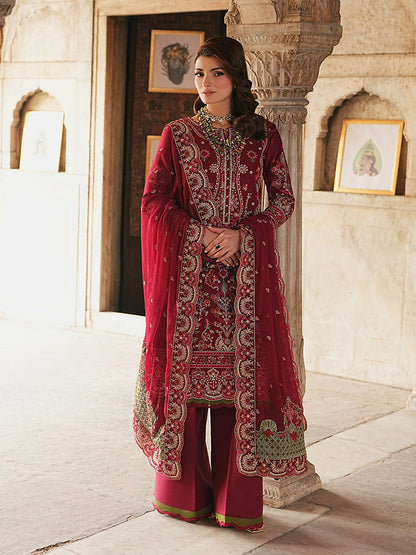 Gulaal | Maisone Luxury Lawn | Mirevra - Luxury Dress - available at Maria Faisal in UK and USA.