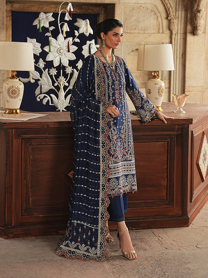 Gulaal | Maisone Luxury Lawn | Velmira - Luxury Dress - available at Maria Faisal in UK and USA.