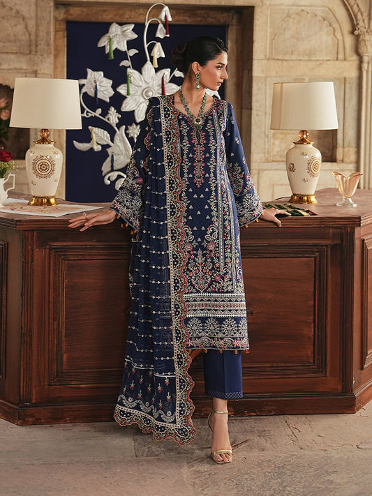 Gulaal | Maisone Luxury Lawn | Velmira - Luxury Dress - available at Maria Faisal in UK and USA.