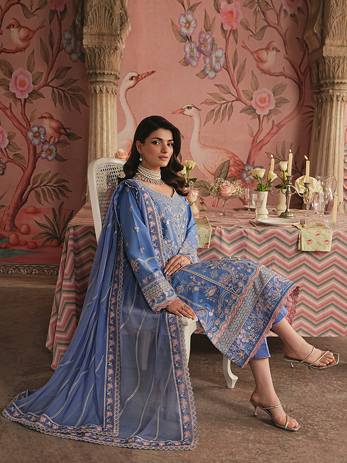 Gulaal | Maisone Luxury Lawn | Ismer - Luxury Dress - available at Maria Faisal in UK and USA.