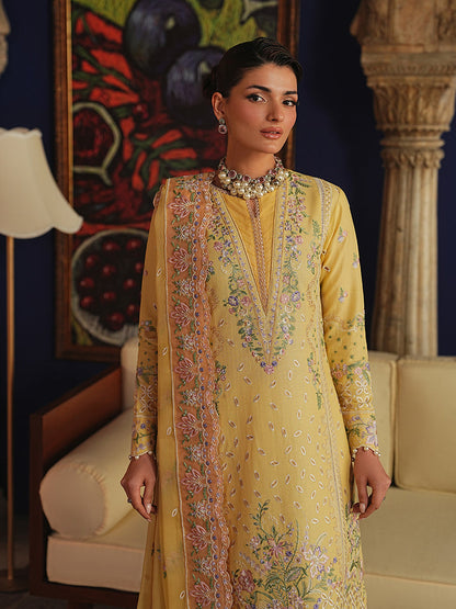 Gulaal | Maisone Luxury Lawn | Sorayae - Luxury Dress - available at Maria Faisal in UK and USA.