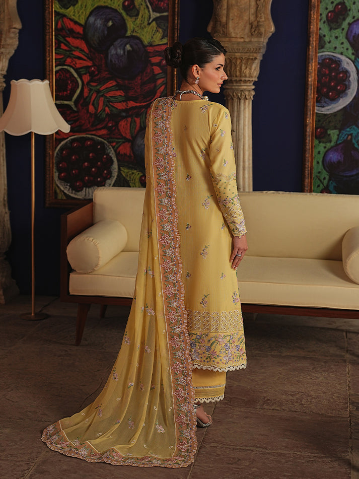 Gulaal | Maisone Luxury Lawn | Sorayae - Luxury Dress - available at Maria Faisal in UK and USA.