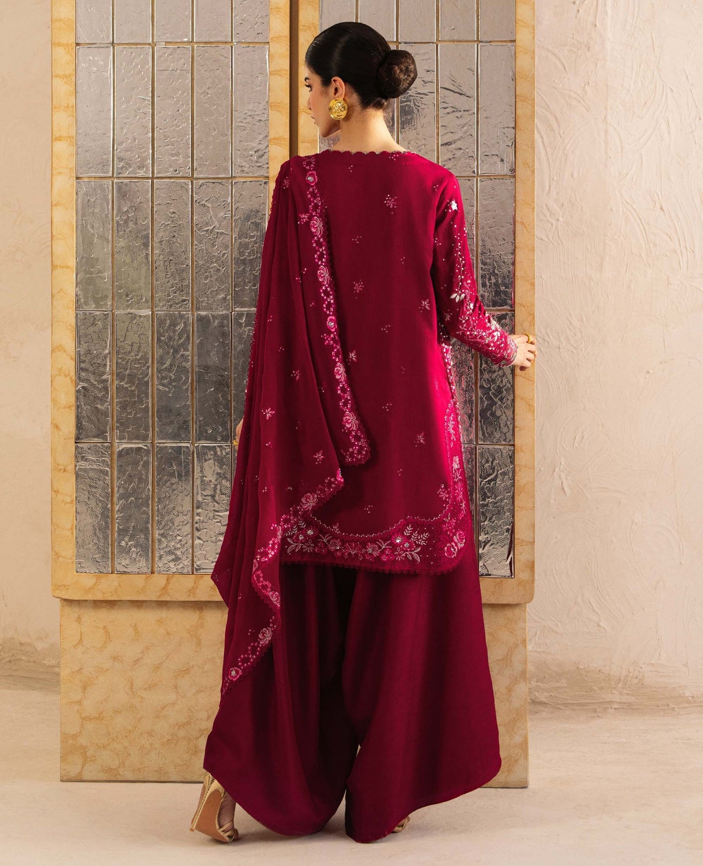 Republic Womenswear | Luxury Formal 26 | Rosilia - Dress - available at Maria Faisal in UK and USA.