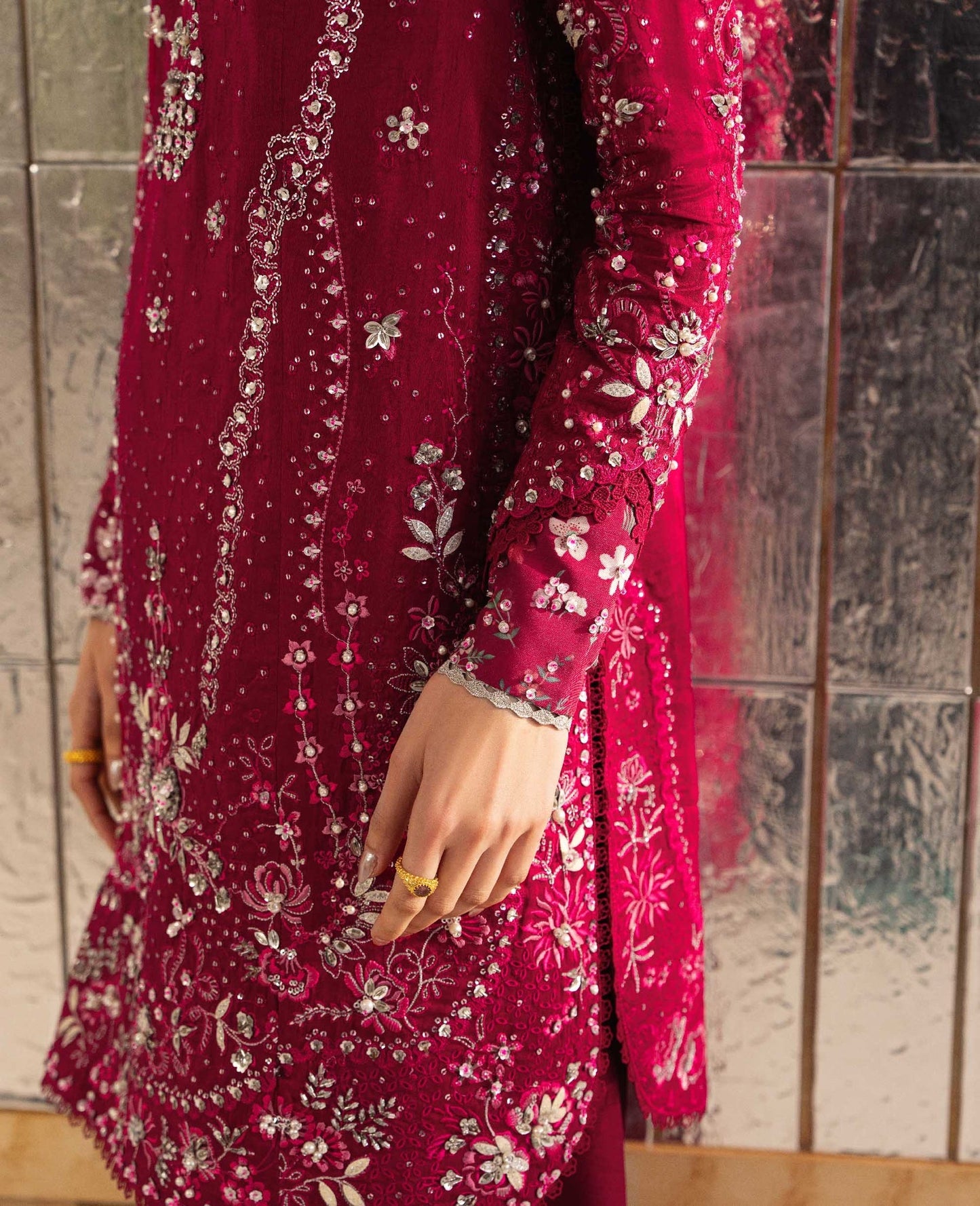 Republic Womenswear | Luxury Formal 26 | Rosilia - Dress - available at Maria Faisal in UK and USA.